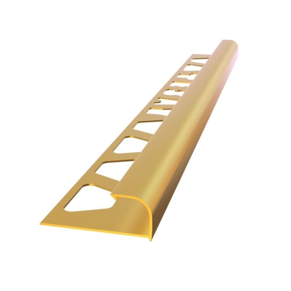 TSY Bidirectional External Corner Tile Profiles (Yellow) 10mm - 270cm